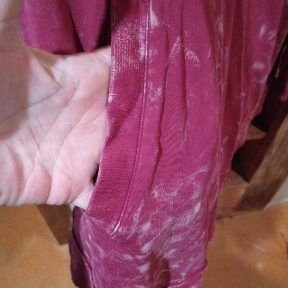 Neon Buddha Pink Hoodie Sweatshirt - Picture 5 of 11